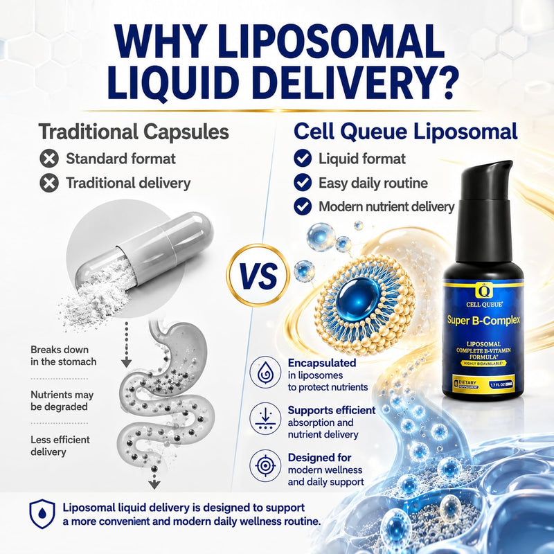 Liposomal Methyl B Complex Liquid - Active B Vitamin Formula with Methyl B12, Folate, TMG & Milk Thistle, Supports Energy, Mood, Cognition, Nervous System & Liver Function, 50 ml 1