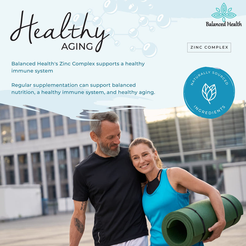 Zinc Complex - 30 Servings, 2oz, Peppermint Flavor, Vegan Liquid Ionic Zinc Sulfate Drops Plus Trace Minerals for Daily Immune System Support