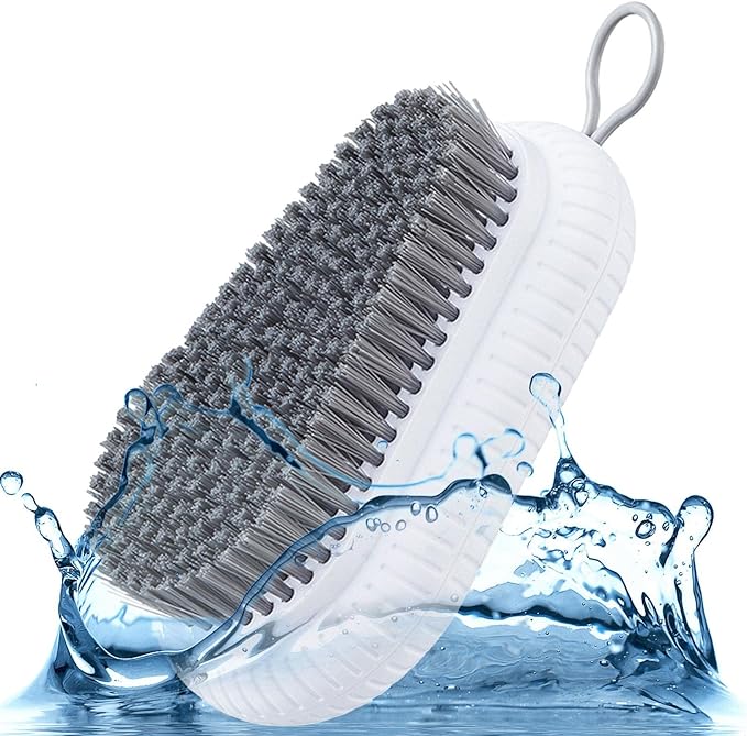 Nail Cleaning Brush,Comfortable Grip Finger Nail Brush with Thread Edge | Multipurpose Hand and Nail Cleaning Brush for Manicure Art Bathroom Cleaning Ytger - BeesActive Australia