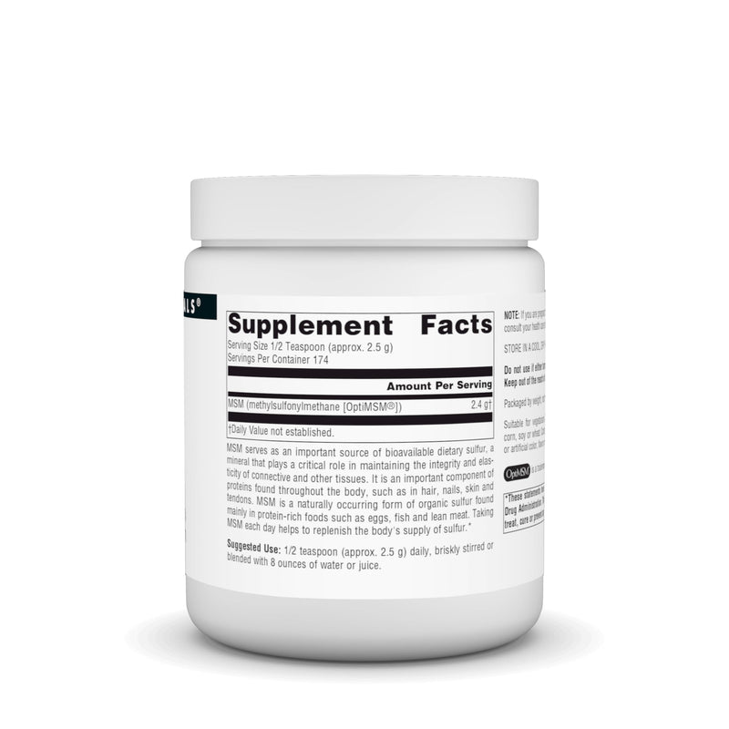 Source Naturals MSM, (Methylsulfonylmethane) - 16 Ounce Powder 1 1 Pound (Pack of 1)