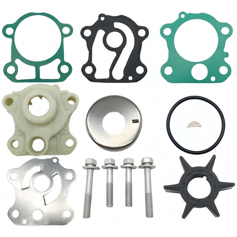 6H3W0078 Water Pump Impeller Kit for Yamaha Outboard Marine 50 60 70 HP Motors 6H3-W0078-00-00 - BeesActive Australia