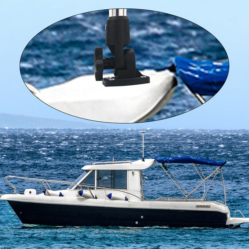 Stern Lights,Navigation Lights,Led All Around Anchor Light,Folding Base,USCG Certified 2NM, For Boat,Yacht,Pontoon,Fishing Boat 24 Inches