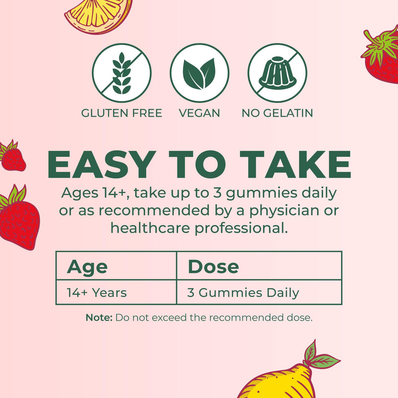 MARYRUTH'S Spirulina Gummies Made with Organic Spirulina, 90 Count, Vegan | Made with Organic Spirulina, Superfood, Antioxidant, Vegan, Non-GMO