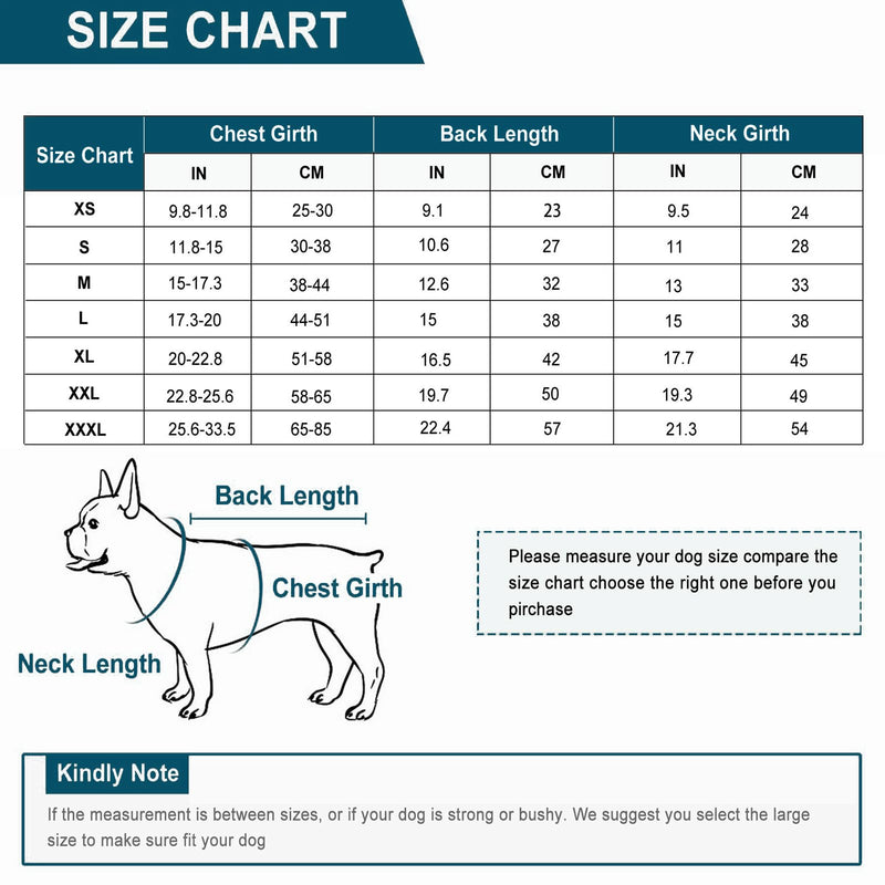 ASENKU Windproof Dog Winter Coat Waterproof Dog Jacket Warm Dog Vest Cold Weather Pet Apparel with 2 Layers Fleece Lined for Small Medium Large Dogs (Pink, L) Pink - BeesActive Australia
