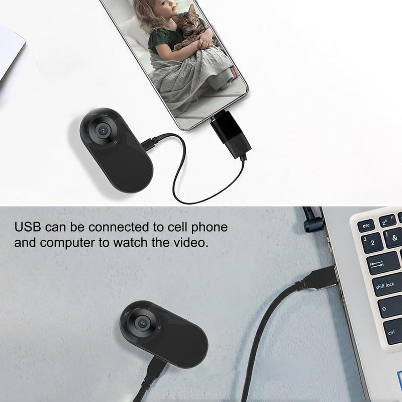 Goshyda HD 1080P Cat Collar Camera 170° Wide Angle Lens Pet Dog Collar Camera Sports Action Camera with Video Recording for Mountain Biking Traveling with Pets - BeesActive Australia