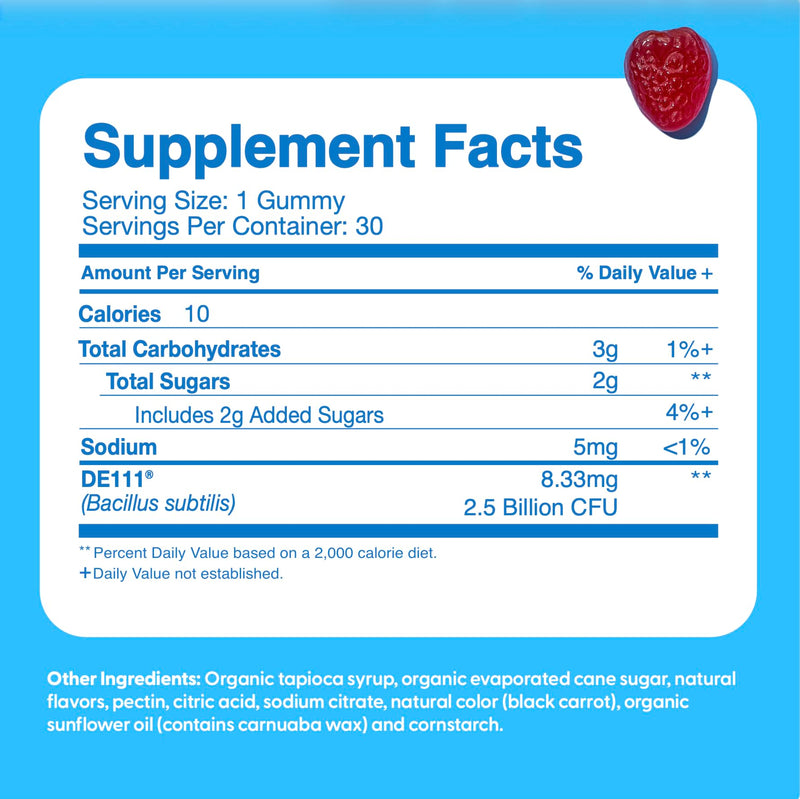 Feel Great USDA Organic Kids Probiotics Gummies | Chewable Strawberry Probiotics for Digestive Health & Immune Support | Plant Based Probiotic & Prebiotic for Kids | 30 Count | Vegan Probiotic & Prebiotic Gummy for Immune & Digestive Support, Strawberr...