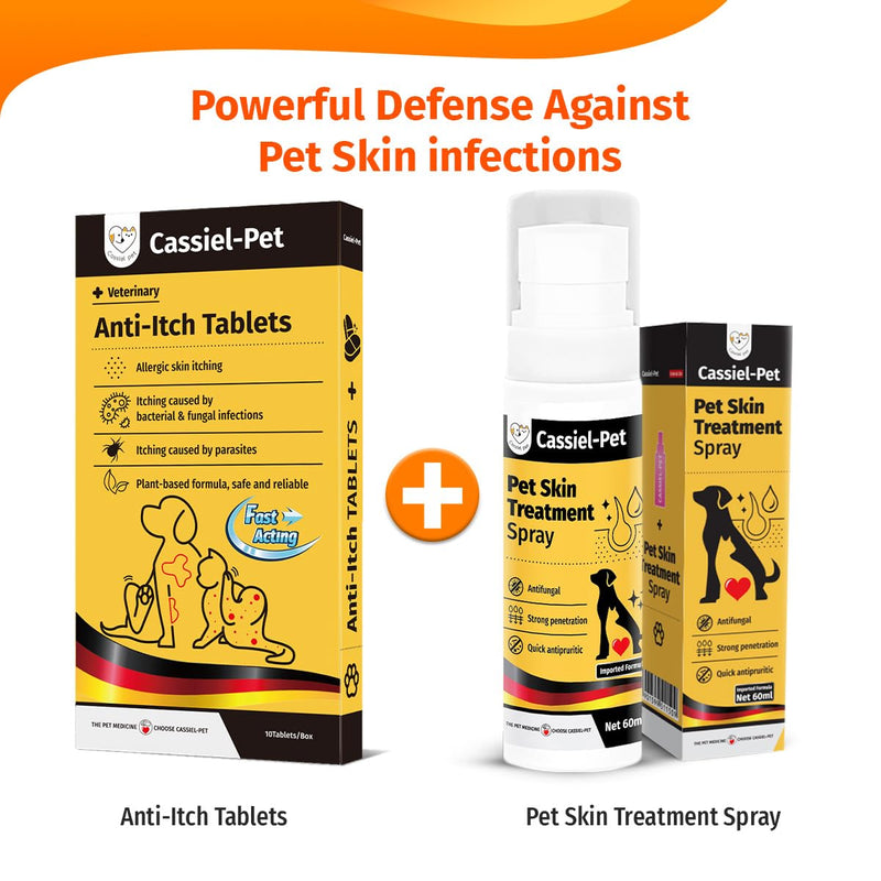 Dog Allergy Relief Chews - Dog Itch Relief - Relieves Rash, Heals Wounds, Soothes Inflammation, Treats Bites, Scratches, Cat Wound Care - 10 Chews