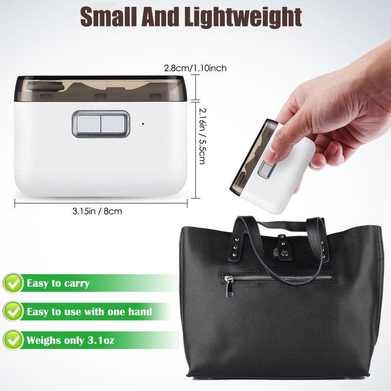 Automatic Nail Clipper with Nail File, Electric Baby Nail Clippers with Light, Rechargeable Nail Clippers with Catcher, Electric Nail File for Baby, Kids, Seniors, Caregivers - BeesActive Australia