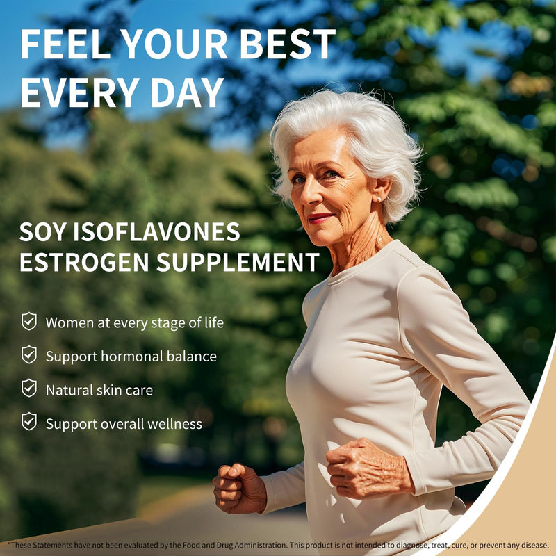 4-in-1 Women‚Äôs Hormonal Balance Complex Supplement | Rosehip, Pueraria & Evening Primrose with Soy Isoflavones | Menstrual Cycle, Menopause, Energy Level & Healthy Skin Support 30-Day Essentials Pack