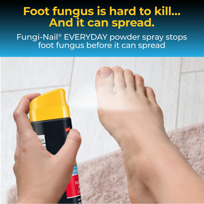 Fungi-Nail Everyday Anti-Fungal Powder Spray, Stops Foot Fungus, Prevents Most Athlete‚Äôs Foot, Absorbs Wetness to Fight Odor, Talc-free, 4.6oz - BeesActive Australia