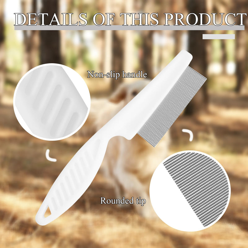 FlyWave flea comb for cats, flea comb for dogs, flea comb, tick comb for cats for flea removal, gentle care and keeping pets healthy - BeesActive Australia