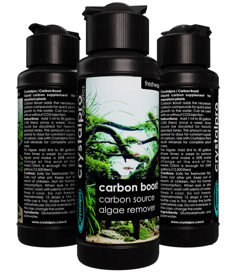 Carbon Boost 4.22 Oz - Very Concentrated Aquarium Plant Growth Accelerator Carbon Source and CO2 Booster - Aquarium Plant Fertilizer - for Lush and Fast Growing Plants - BeesActive Australia