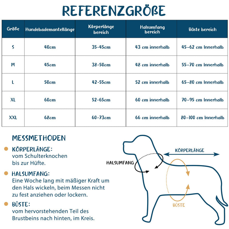 BASVII dog bathrobe made of microfiber, dog bathrobe, extra absorbent and quick-drying with Velcro fastener and adjustable shrink strap, for large, medium and small dogs, XL, grey, XL - BeesActive Australia