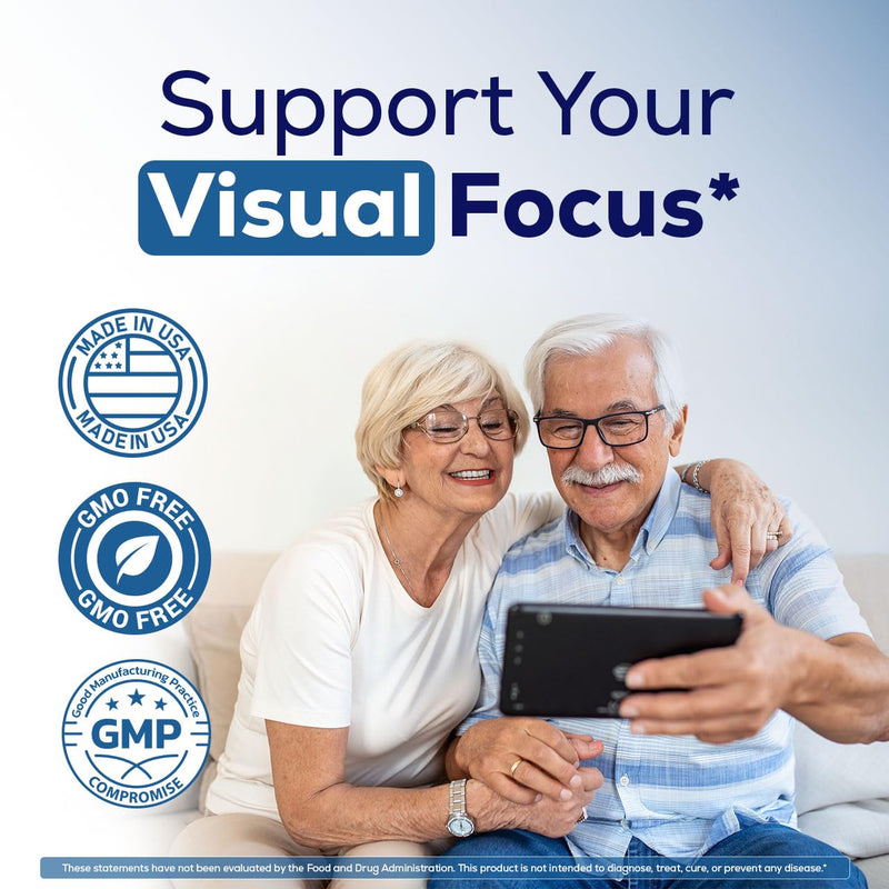 Visium Care Drops - Official VisiumCare Oral Liquid Drops Advanced Premium Formula Maximum Strength, All Natural Ingredients Vitamins for Overall Health & Wellness, 1 Bottle for 1 Month