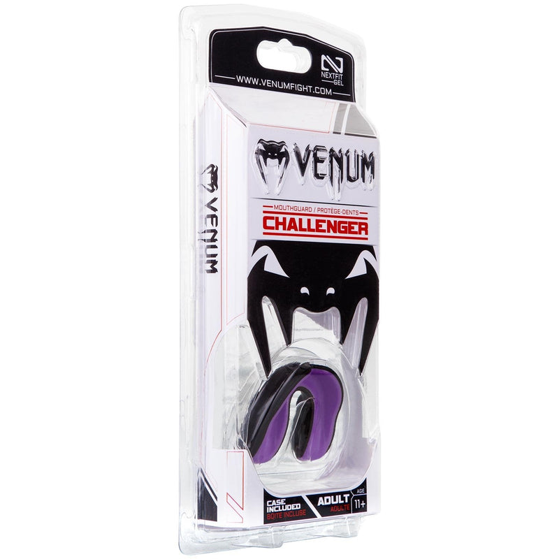 Venum Challenger Mouthguard - Black/Purple Adult - BeesActive Australia
