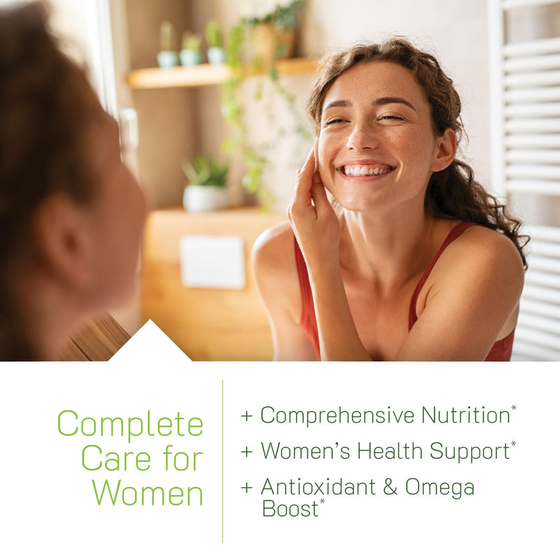 Irwin Naturals Women’s Living Green Liquid-Gel Multivitamins | Whole Food Multivitamin for Women | 70 Nutrients, Omega & Greens Blend | BioPerine for Absorption | 90 Softgels Unflavored 90 Count (Pack of 1)