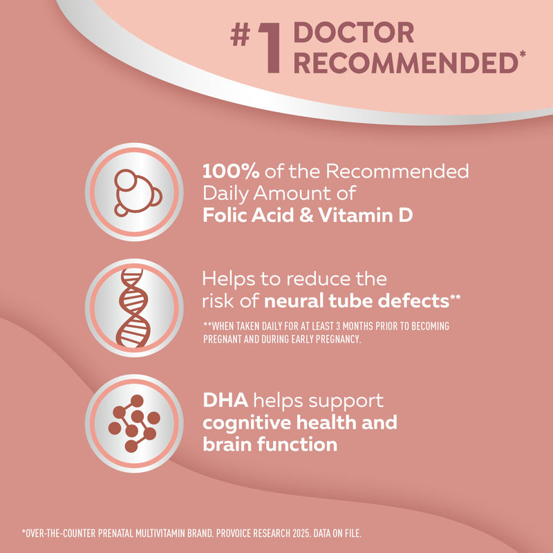 NESTLÉ Materna Prenatal Multivitamin with DHA Supplement | Folic Acid | 60 tablets + 60 DHA soft gels | 100 Percent RDA of Folic Acid