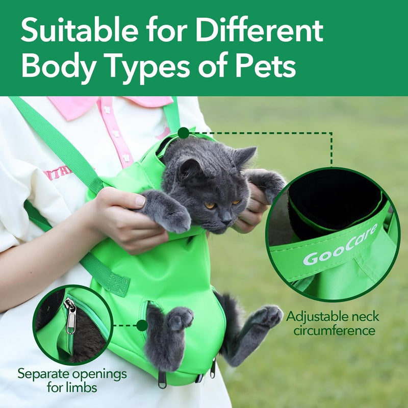 Pet Grooming Bag Cat Foldable Restraint Bag Anti-Scratching Purse Carrier for Small Medium Dogs Cats Puppies Bathing Nail Trimming Medical Examination Claw Care L 1 x W 1 x H 1cm - BeesActive Australia