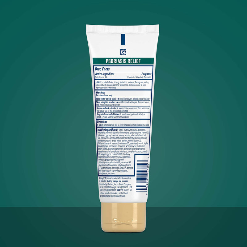 Gold Bond Multi-Symptom Psoriasis Relief Cream, 4 oz., Irritated, Scaling Skin, and Itchy Skin Relief 4 Ounce (Pack of 1)