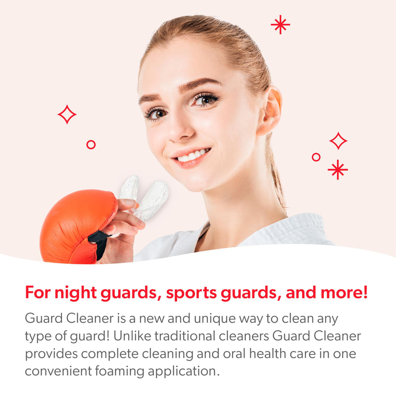 EverSmile Mouth Guard Cleaning Foam – Fresh Mint, 55ml (1 Pack) – for Mouth, Night, Football, Boxing, Sleep, Snoring, Grinding & All Types of Guards – Fights Bad Breath 1.85 Fl Oz (Pack of 1)