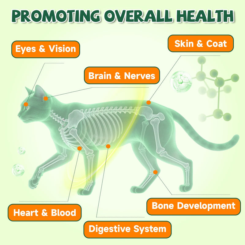 Eagou Diary Taurine for Cat Vitamins Treat + Taurine for Cat