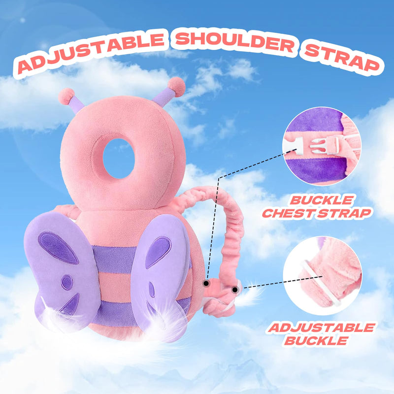 Baby Toddler Head Protector, Baby Head Protection Backpack, AdjustableÔºàButterflyÔºâ Butterfly