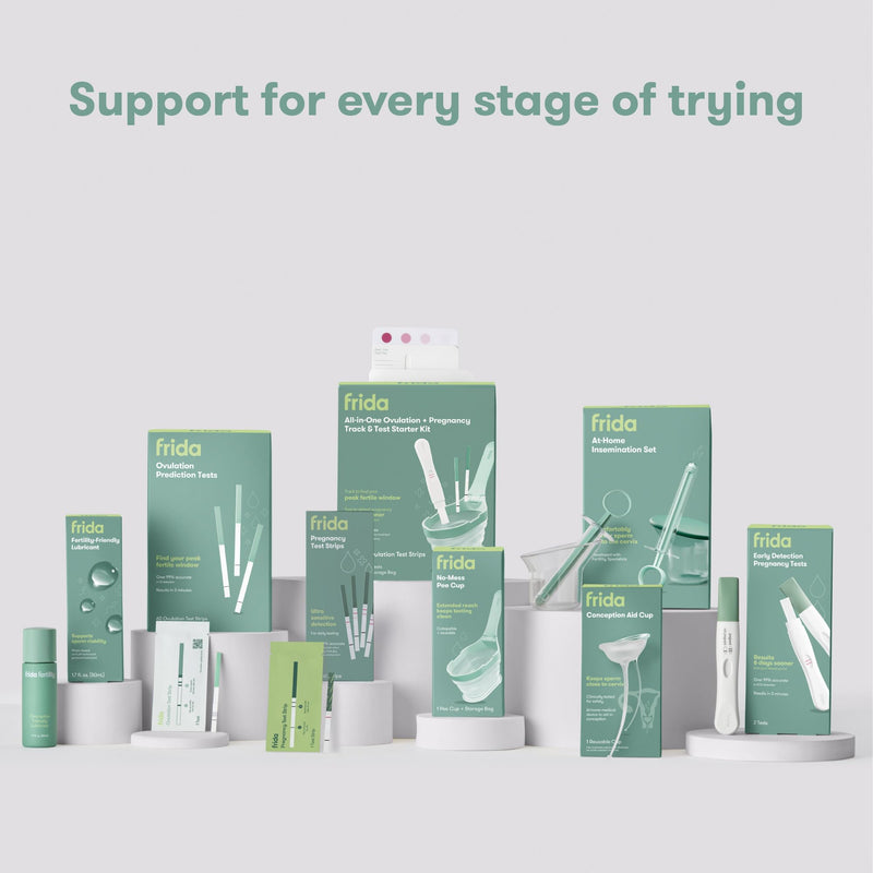 Frida Fertility Pregnancy Test Strips, Over 99% Accurate HCG Test Strips, Ultra Sensitive Early Detection, Easy at Home Pregnancy Test Strips for Family Planning, Quick Results | 25 Test Strips 25 Count (Pack of 1) - BeesActive Australia