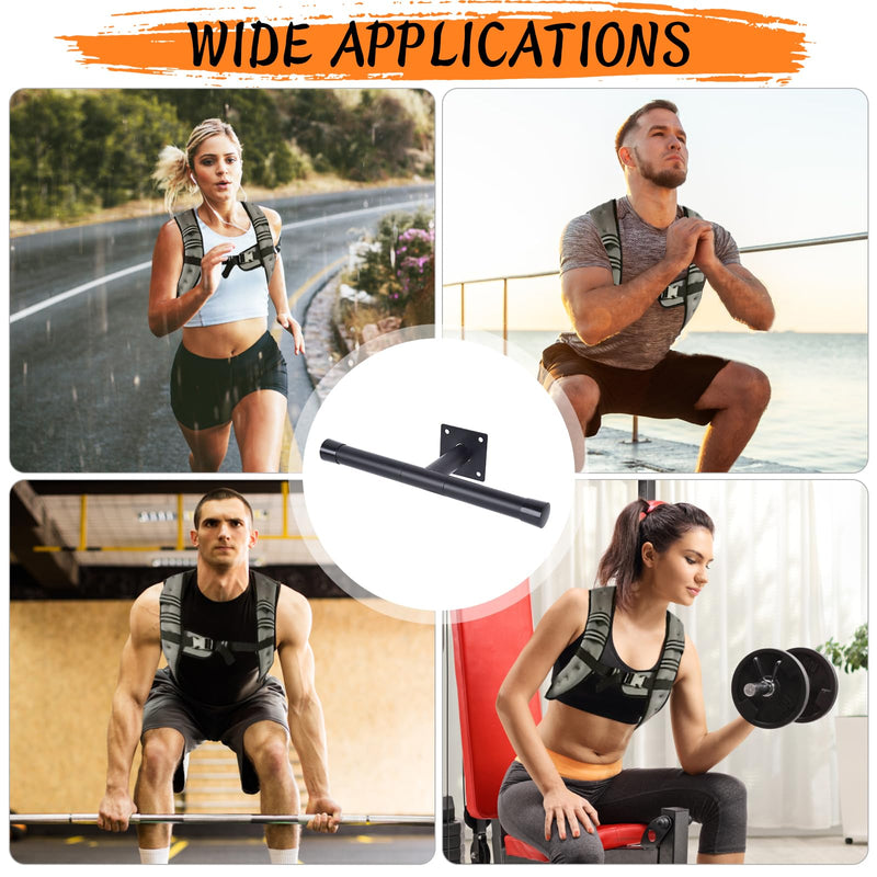 2 Pack Weight Vest Hanger, Weighted Vest Hanger Wall Mount,Weight Vest Wall Hangers, Heavy Duty Hangers for Weight Vests and Backpacks and Many Kinds of Weight Equipment