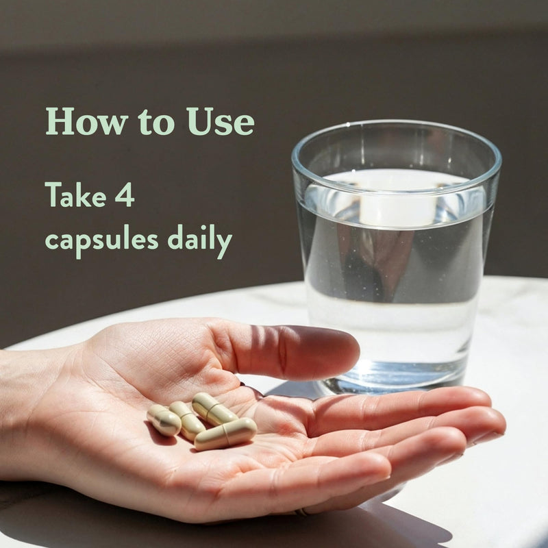 More. Longevity & Wellbeing Premium Calcium Supplement - Bone Strength Supplements with Magnesium, Vitamin D3 + K2 & Zinc for Bone Health Support - 4 Capsule Daily - Easy to Swallow - 120 Capsules