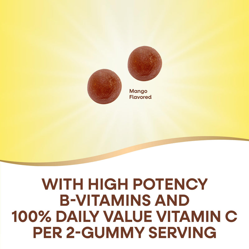 Nature's Way Alive! B-Complex Gummies, Cellular Energy Support*, 60 ct | Vitamin B12, B6, and Folate for Cellular Energy Support*, in Vegetarian, Gluten-Free Gummies with Plant-Based Pectin 60 Count (Pack of 1)