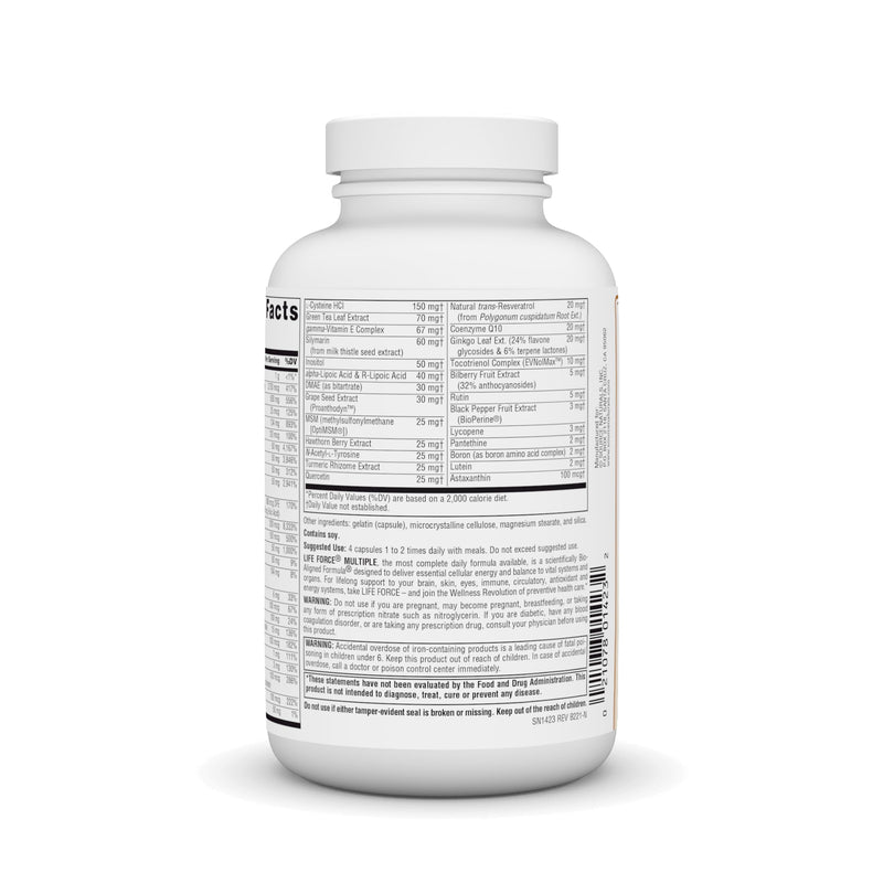 Source Naturals Life Force Multiple Energy Activator*, 180 Capsules 180 Count (Pack of 1)