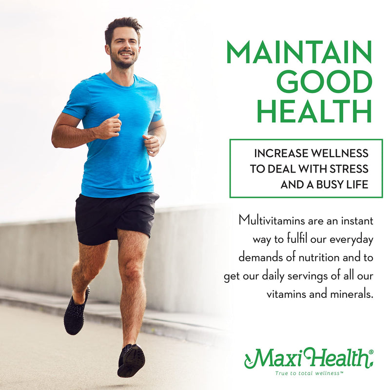 Maxi Health Two Complete - Multivitamins and Minerals - Full Potency - 180 Capsules - Kosher 180 Count (Pack of 1)