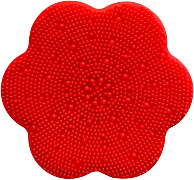 Baby Shower Silicone Brush - Baby Scalp Massager Soft Shampoo Brush,Hair Washing Massage Brush Wiping Comb Massage Scalp and Cleanse Body Sakmura - BeesActive Australia