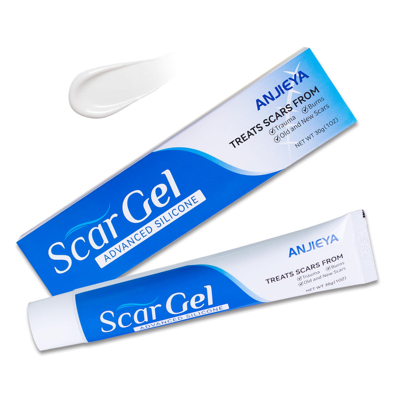 Silicone Scar Gel Advanced Scar Cream for Old & New Scars, Fades C-Section, Keloids, Stretch Marks, Burns, Surgeon Recommended Scar Repair A