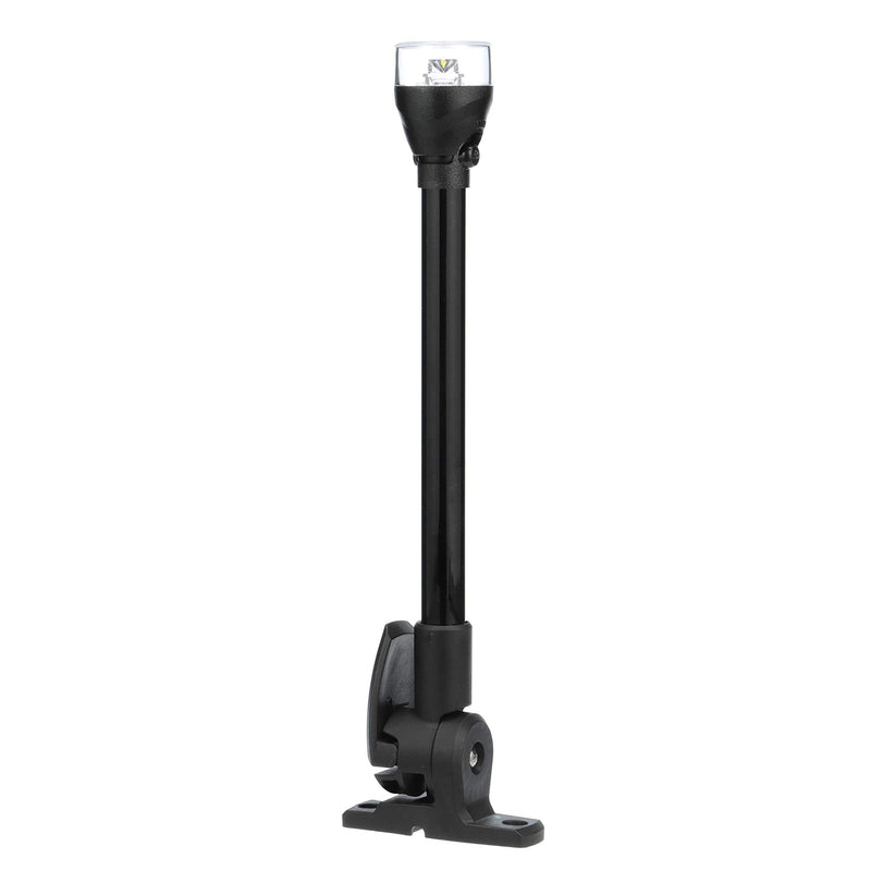 Attwood 5558-P12A7 All-Round LED Fold Down Navigation Light Black Base, 12-Inch 12" - BeesActive Australia