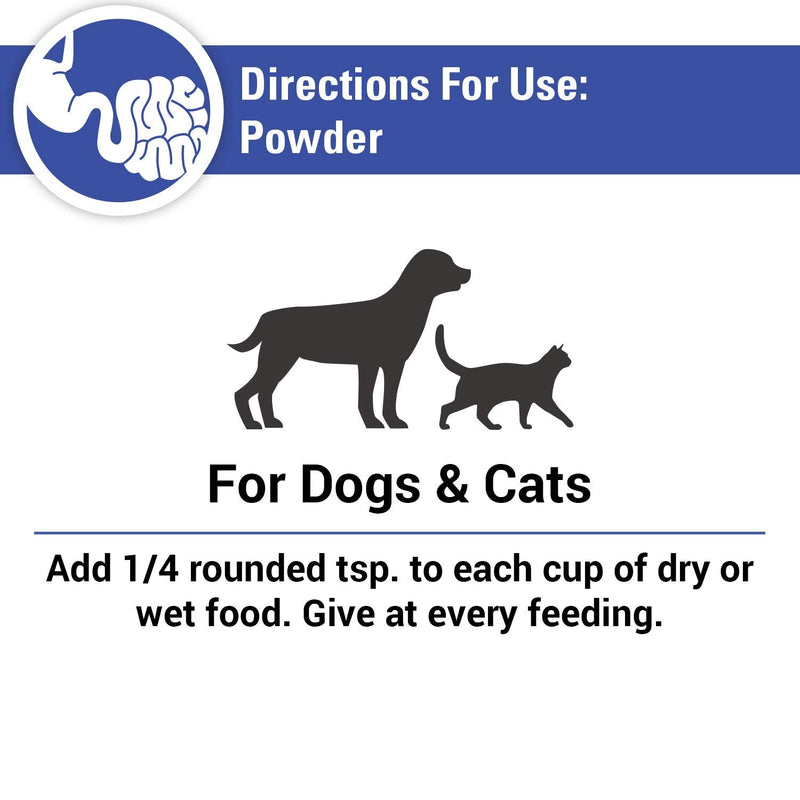 Vet Classics Protegrity EZ Probiotic Health Supplements for Dogs, Cats – Dog Digestive Support, Pet Gastrointestinal Health, Cat Stomach, Intestinal Balance – Pet Enzymes – 8 Oz. Powder 8 oz Powder