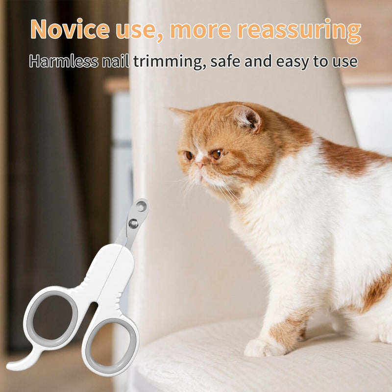 Cat nail scissors, cat claw scissors, cat claw cutter for beginners, great for beginners, safety stainless steel cat nail cutter, cat claw cutter, cat claw cutter - BeesActive Australia