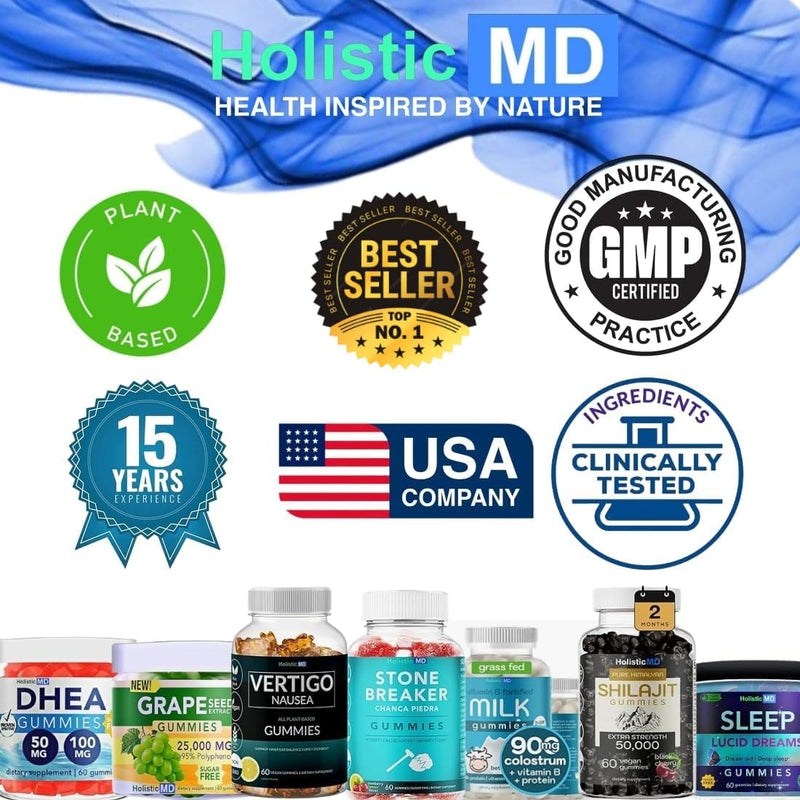 Colostrum Gummies for Kids Adults Elderly | Colostrum Milk Protein Gummies with Vitamin B Complex | Sugar Free 60 ct