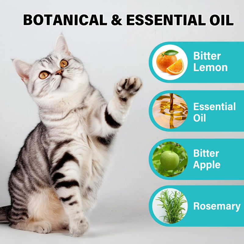 Cat Deterrent Gel, Cat Repellent Indoor, Cat Scratch Deterrent for Pet Behavior Training, Prevent Cats Scratching Furniture, Sofas, Curtains & Plants - BeesActive Australia