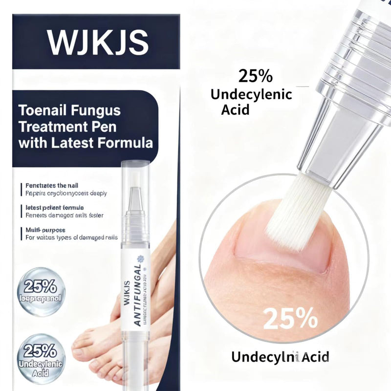 Toenail Fungi Treatment Extra Strength - Fungi Nail Pen，Quickly Fix Toenail and Fingernail Fungus Problems The Ideal Choice for Athletes and Nail Health 4ml/0.14FLOZ 3Pcs