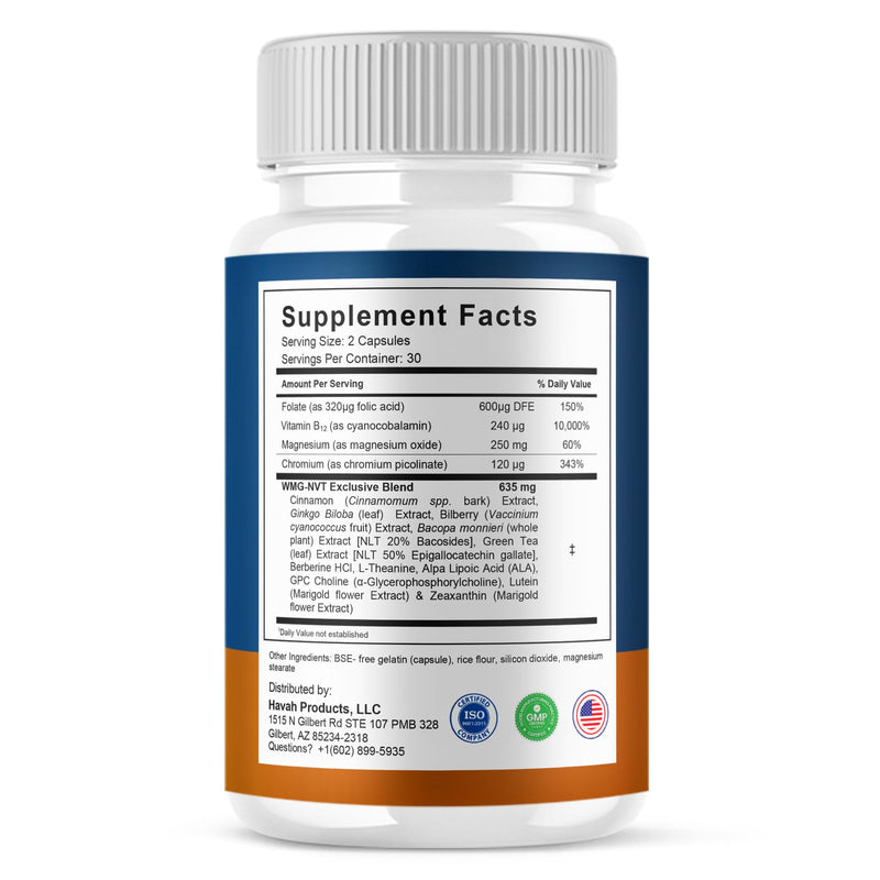 Neuro Salt Advanced Premium Nootropic Pills (2 Pack - 120 Capsules)
