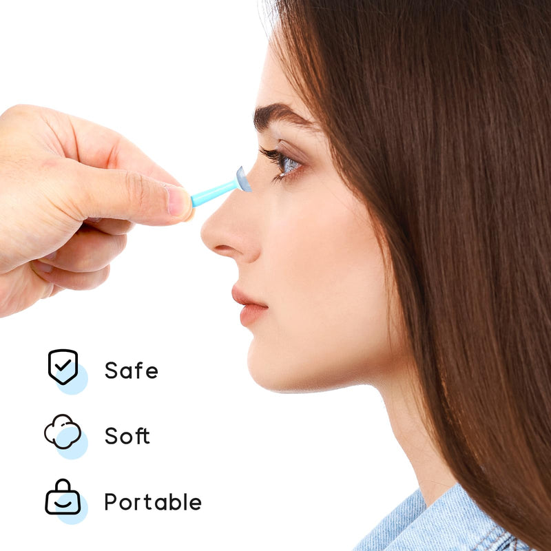 15pcs Contact Lens Remover Tool with Storage Box, Soft Rubber Eye Contact Lens Plunger Suction Cup Lenses Inserter Tools Ideal for Travel and Daily Use - BeesActive Australia