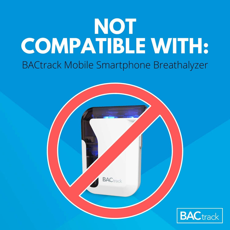 BACtrack C-Series Breathalyzer Mouthpieces (20 Count) | Compatible with BACtrack C6 and C8 Breath Alcohol Testers | Not Compatible with BACtrack Mobile Smartphone Breathalyzer 20 Count (Pack of 1) - BeesActive Australia