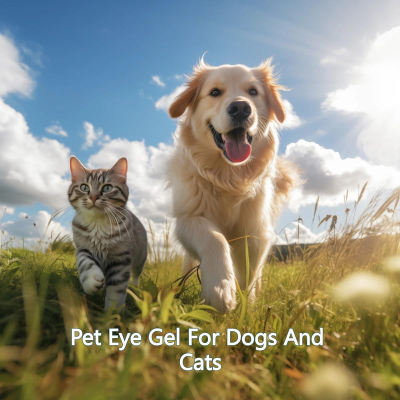 AINxtolm Cat and Dog Eye Gel,Pet Eye Gel for Dogs and Cats,Eye Care for Dogs and Cats,Dog Eye Cleaner,Soothes Redness Gel,Eye Gel for Dry Eyes,Dog Eye Drops for Gunky Eyes,Dry Eye Drops for Dogs,5g
