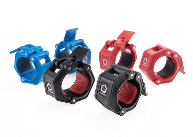 Lock-Jaw OLY 2 Olympic Barbell Collar - Quick Release Barbell Clamp Black