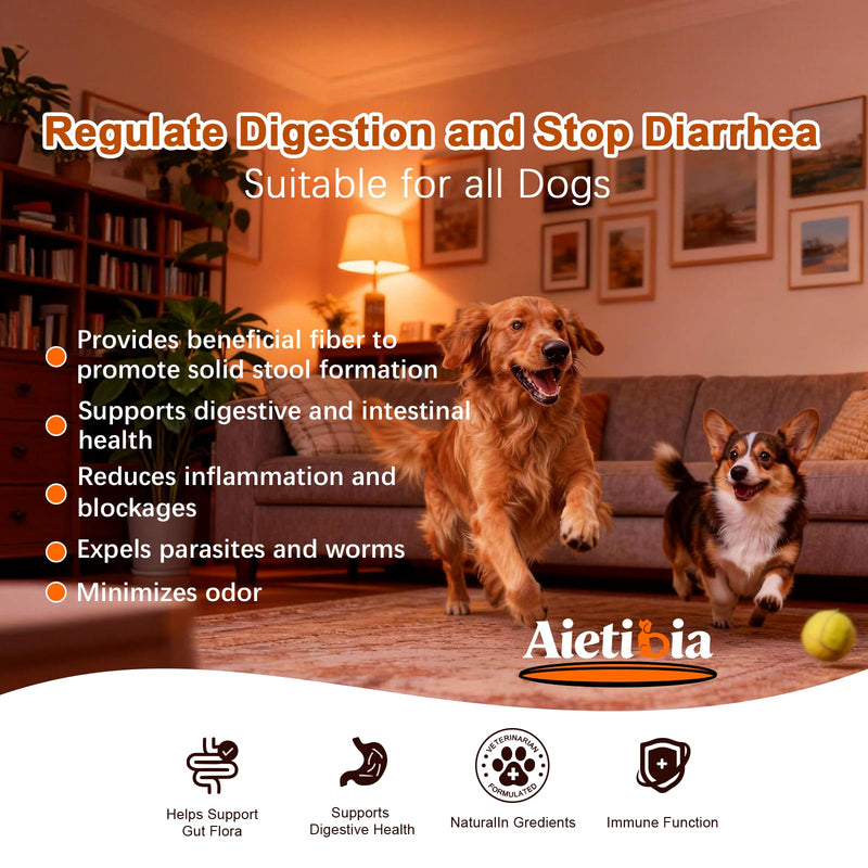 120 Chew Anal Gland Soft Chews for Dogs-Help Reduce Scooting with Pumpkin&Digestive Enzymes Probiotics Fiber Supplement-Chicken Flavor Chicken 1