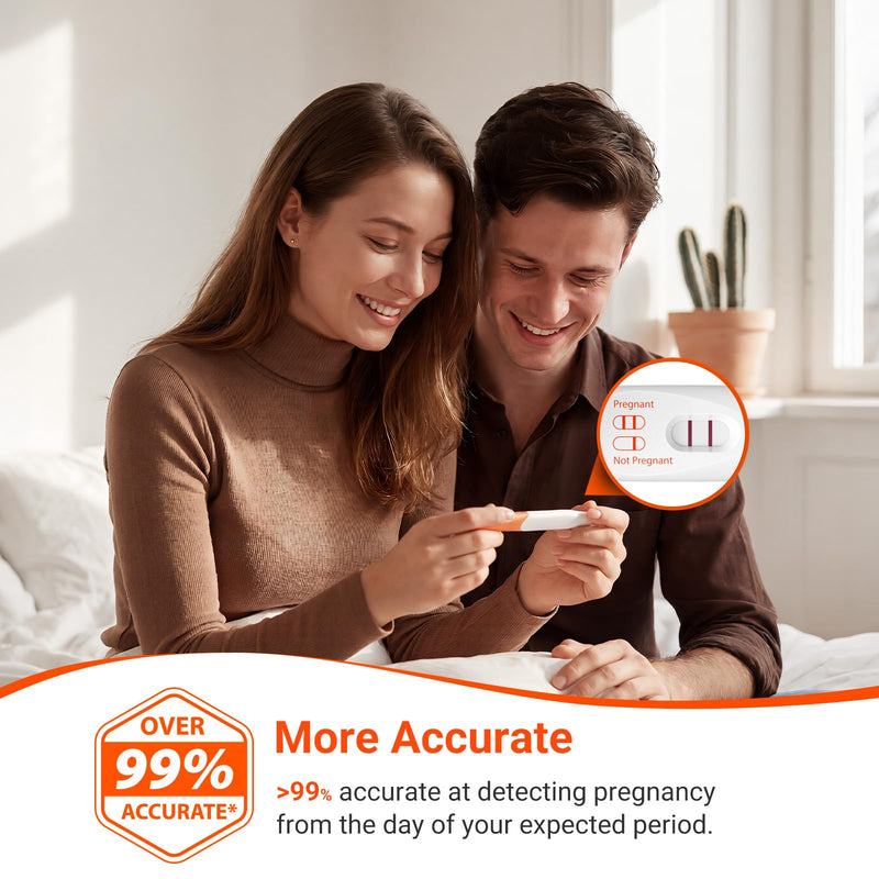 IHealth Pregnancy Test 5-Pack Value Kit - Ultra Sensitive Early Detection(10mIU/mL) - Over 99% Accurate Early Pregnancy Test - Multi-Pack Pruebas De Embarazo for Reliable Home Tracking 5 Pack - BeesActive Australia
