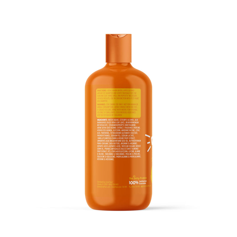 Dog Conditioner with Oatmeal, Aloe Vera & Shea Butter - Natural Grooming Pet Wash for Skin & Coat - Anti Itch Formula - Vanilla Bean Scent - 16 OZ - BeesActive Australia