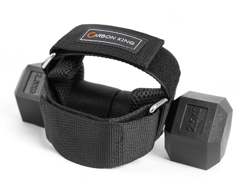 Feet Weight Lifting,Foot Dumbbell Attachment,Tibialis Trainer,Foot Weights for Exercise,Leg Lift Exercise Equipment Dumbbell Ankle Strap Upgraded-Black-1pc