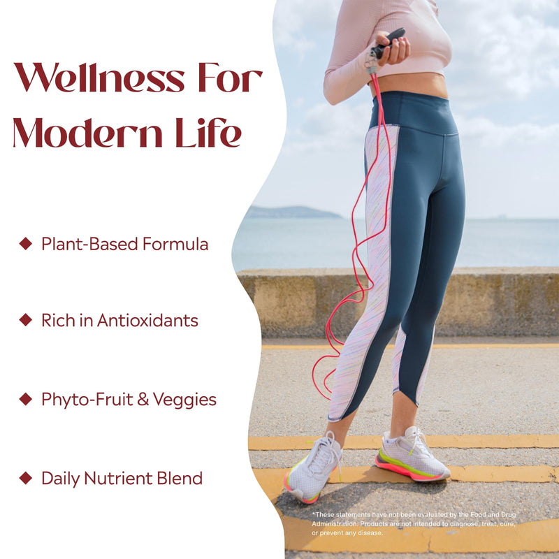 Pure Daily Build | 120 Capsules | Advanced Multivitamin Supplement | Vitamins, minerals & superfruits with Optisorb Blend | Supports overall wellness for the whole family